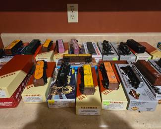HO train setup shown by appointment only. Call or text 309-838-7080. It will not be available for viewing during the regular sale hours.