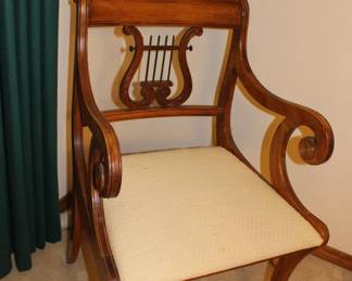 Two captain's chairs, 4 regular chairs and a dining room table to be pictured later
