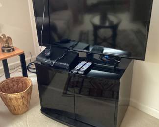TV and Cabinet