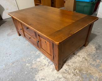 Heavy coffee table