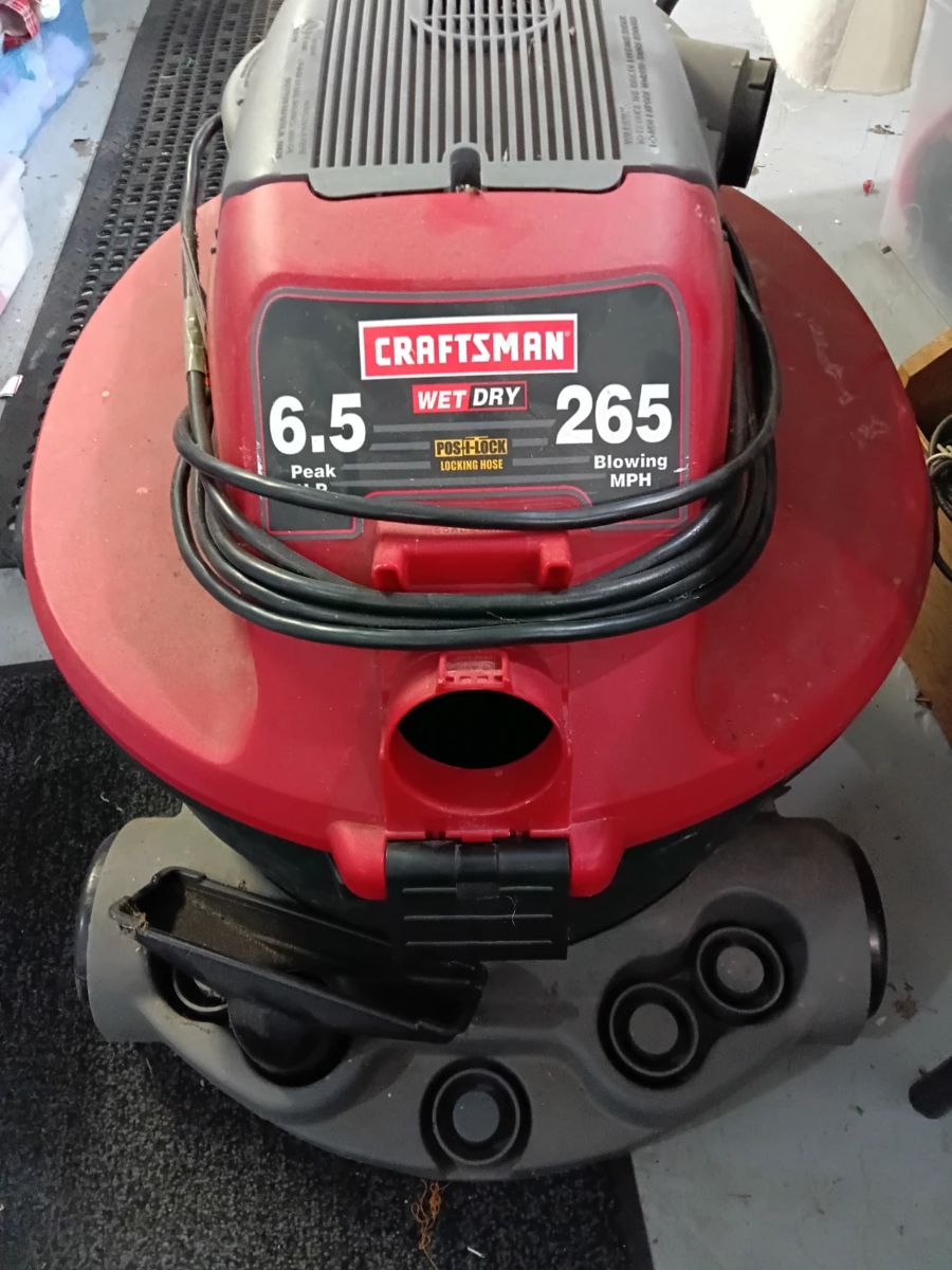 Wet vac 30.00
#1