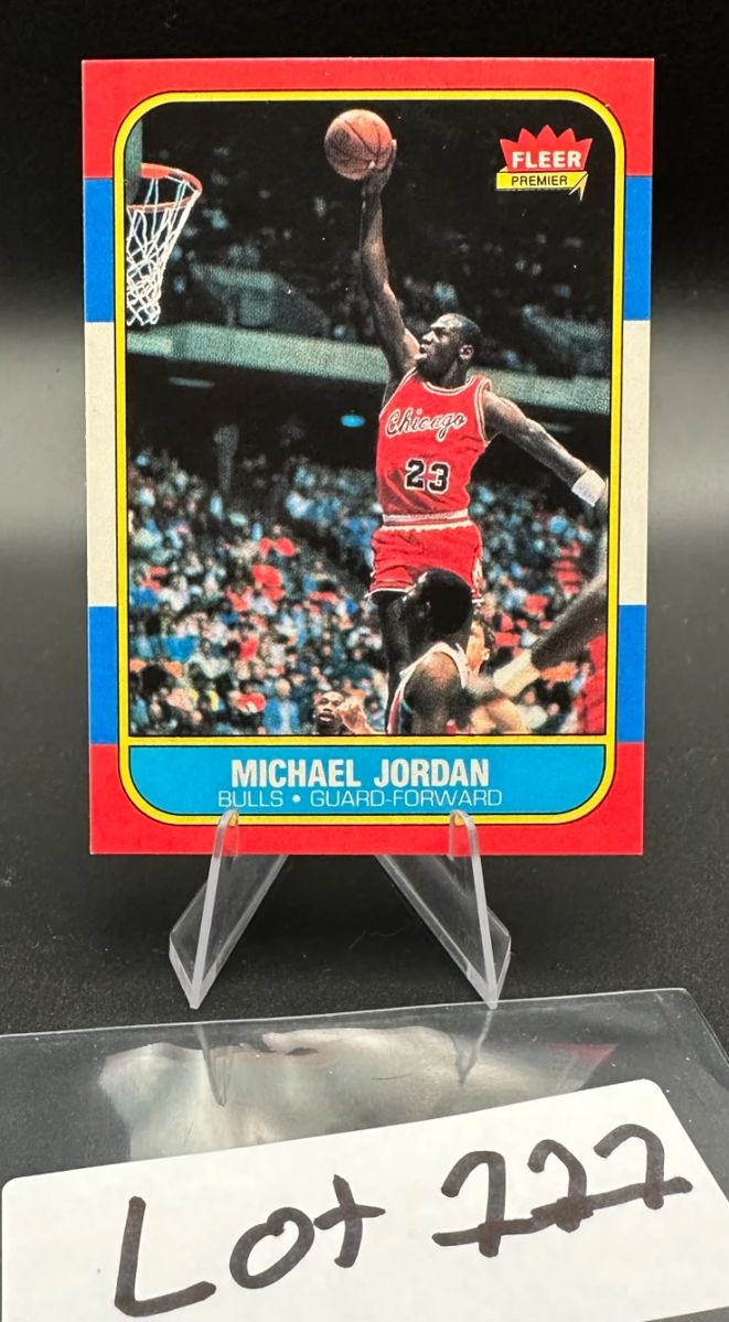 Michael Jordan 1986 Fleer Rookie - See Description