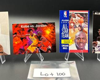 (4) Michael Jordan Basketball Cards Chicago Bulls
