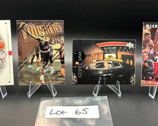 (4) Michael Jordan Basketball Cards Chicago Bulls