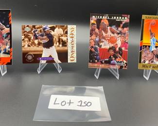 (4) Michael Jordan Basketball Cards Chicago Bulls