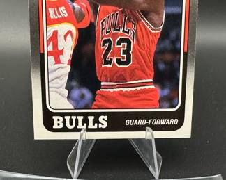 1988-89 Fleer Basketball Michael Jordan Card #17 Chicago Bulls