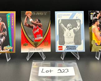 (4) Michael Jordan Basketball Cards Chicago Bulls