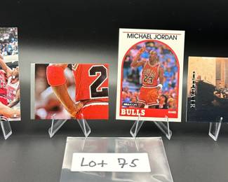 (4) Michael Jordan Basketball Cards Chicago Bulls