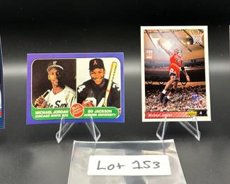 (4) Michael Jordan Basketball Cards Chicago Bulls - Insert Short Print