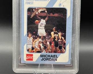 Michael Jordan Graded Basketball Card College Rookie Card - Gem Mint 10