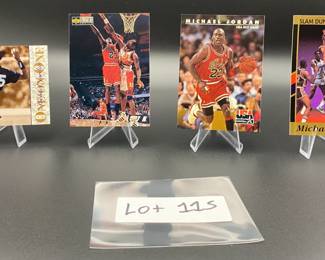 (4) Michael Jordan Basketball Cards Chicago Bulls