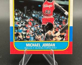 Michael Jordan 1986 Fleer Rookie - See Description