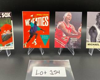 (4) Michael Jordan Basketball Cards Chicago Bulls - Insert Short Print