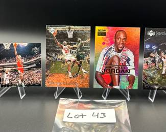 (4) Michael Jordan Basketball Cards Chicago Bulls - Inserts
