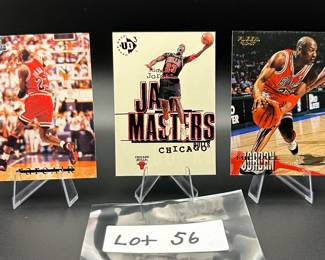 (3) Michael Jordan Basketball Cards Chicago Bulls