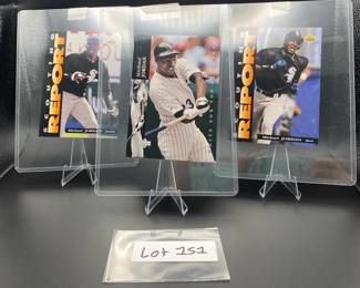 (3) Michael Jordan Large Baseball Rookie Cards