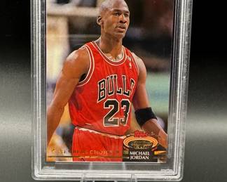 Michael Jordan Graded Basketball Card - PSA 9 MINT
