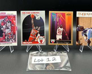 (4) Michael Jordan Basketball Cards Chicago Bulls - HoloJam Insert