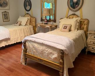 French style Hollywood glam bedroom suite