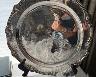 Sterling silver salver