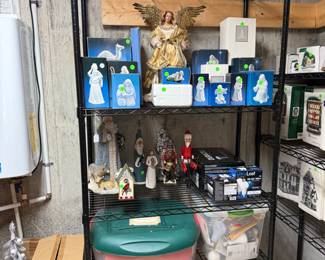 Porcelain Christmas figurines