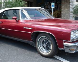 1975 Buick LeSabre Custom Convertible Coupe, estimate: $8,000-$11,000