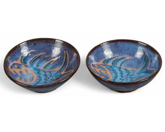 Harding Black Fish Bowls