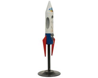 Retro Rocket Gumball Machine