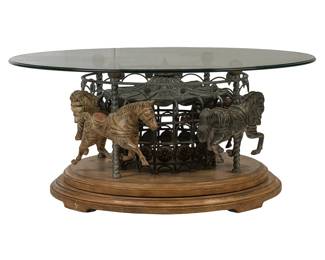 Carousel Glasstop Table