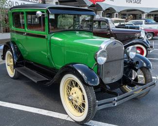 1929 Ford Model A 2-door Tudor Sedan, estimate: $17,000-$22,000