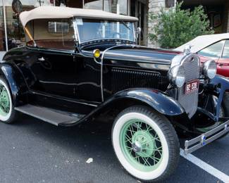1931 Ford Model A Convertible Roadster, estimate: $17,000-$22,000