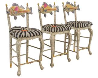 MackenzieChilds Fish Chairs