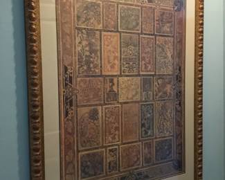 Liz Jardine Large Tapestry Framed Wall Art $350