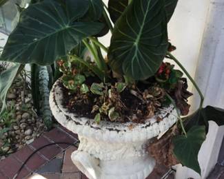 Stone cast planters $75 each
