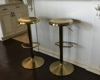 Gold Bar Stools $40 each