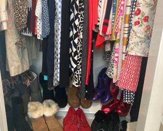 More clothing and shoes