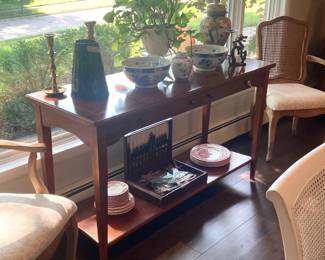 Hall table by Thomasville