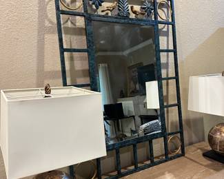 Heavy iron mirror 