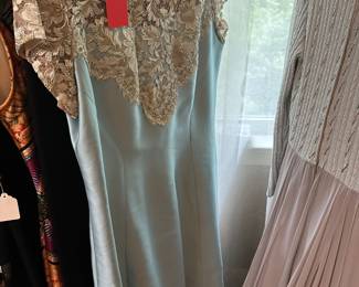 A couple of vintage designer gowns from California designer 1970’s