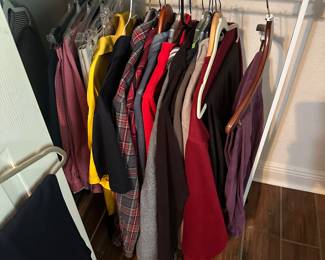 Shorts and winter shirts