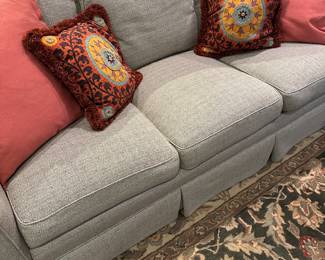 Almost new couch with pillows 
