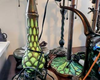Jadeite Uranium Lamp Base