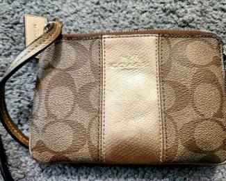 Change Purse Marked Coach