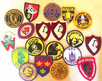 College ROTC patches