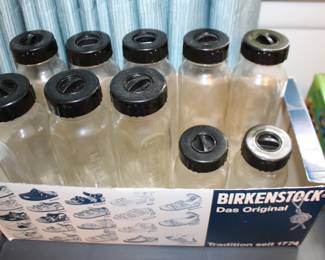 Vintage Glass Baby Bottles