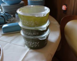 Spring Blossom Pyrex Caserole Dishes