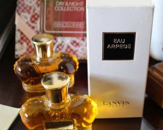Windsong and Eau Arpeoe Lanvin Paris Perfumes