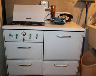 Garland Porcelain Stove, Radio and Phone