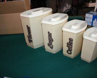 Vintage Cannister Set