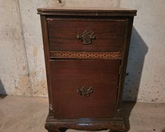 Mahogany night stand 30.00
